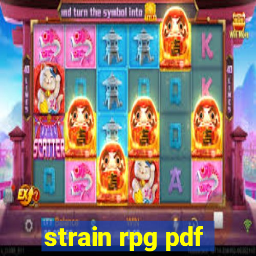 strain rpg pdf