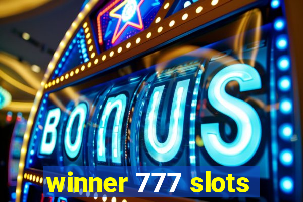 winner 777 slots