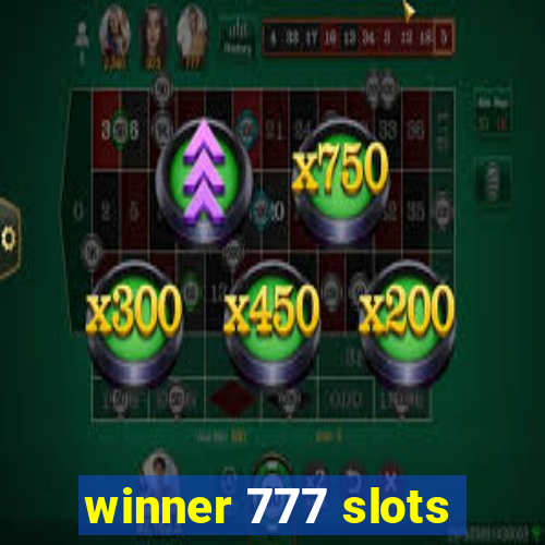 winner 777 slots