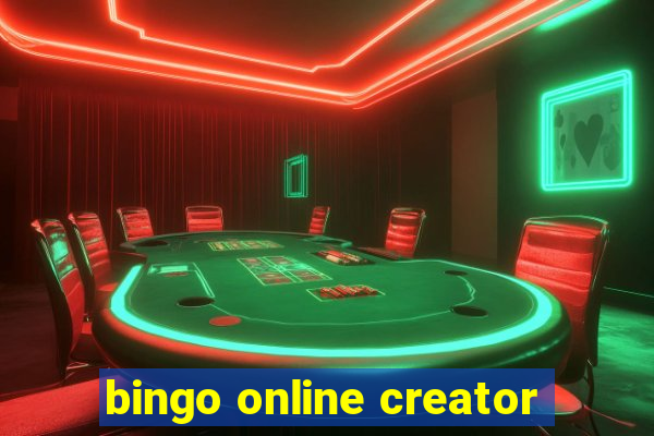 bingo online creator