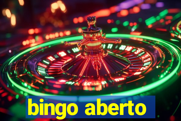 bingo aberto