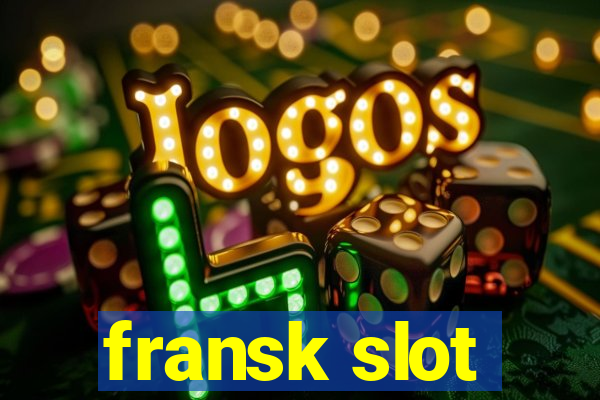 fransk slot