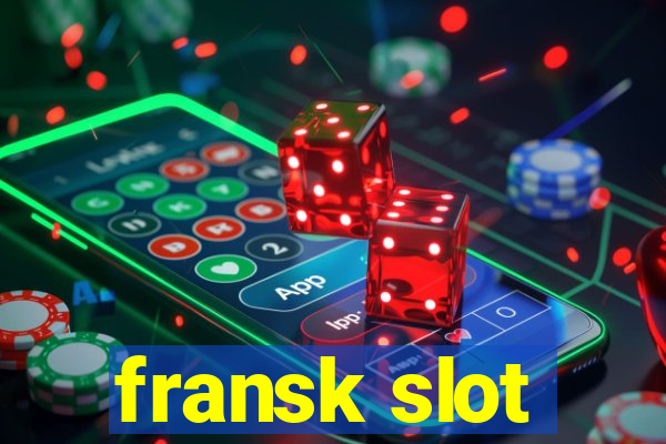 fransk slot