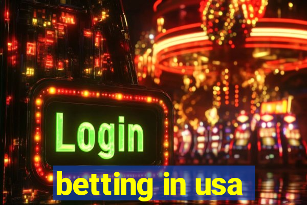 betting in usa