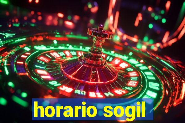 horario sogil