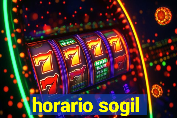 horario sogil