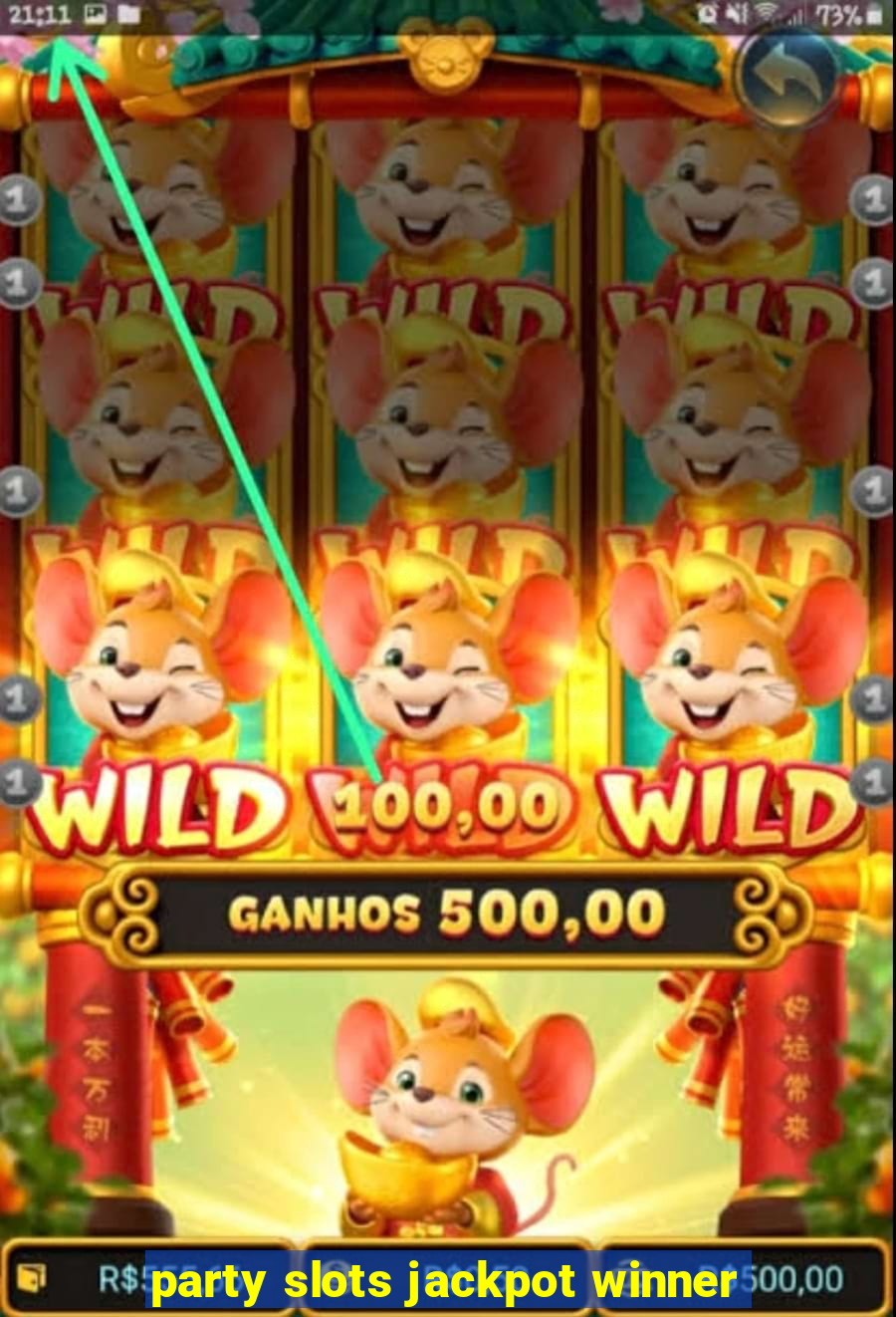 party slots jackpot winner