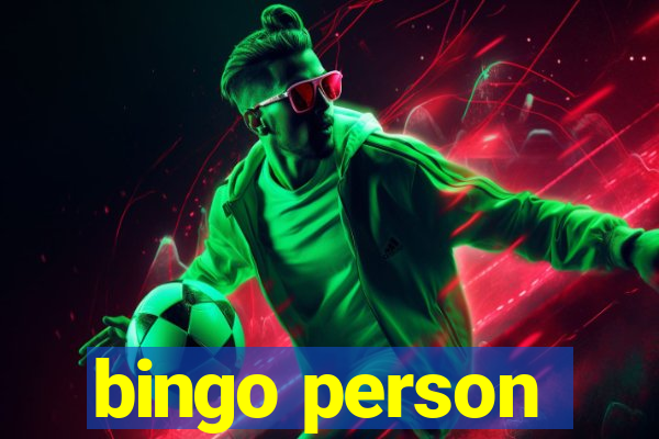 bingo person