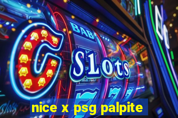 nice x psg palpite