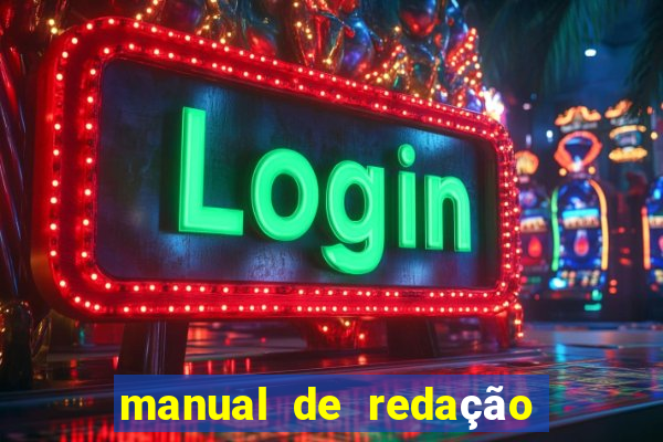 manual de redação da folha de são paulo pdf