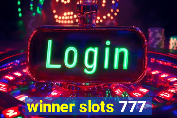 winner slots 777