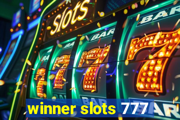 winner slots 777