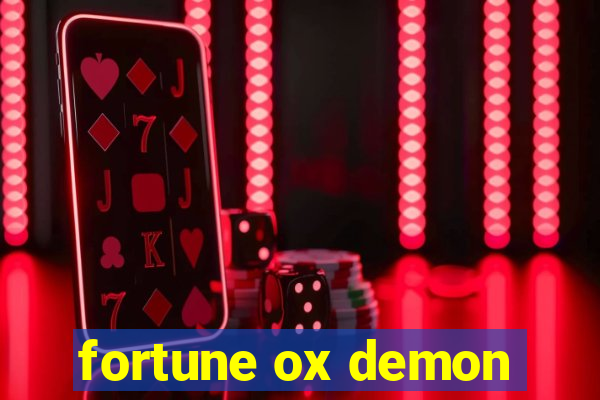 fortune ox demon