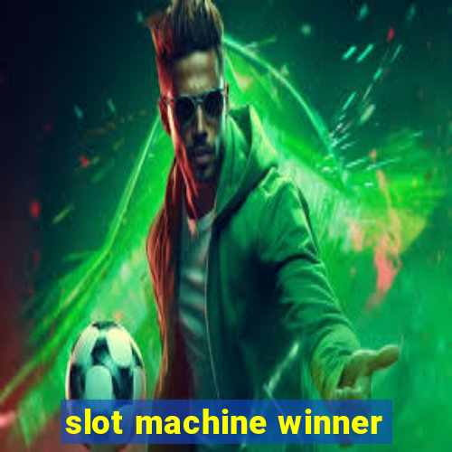 slot machine winner