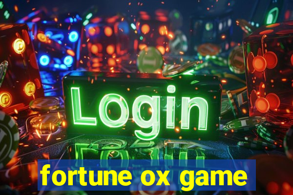 fortune ox game