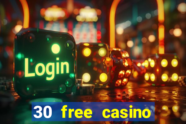 30 free casino bonus no deposit