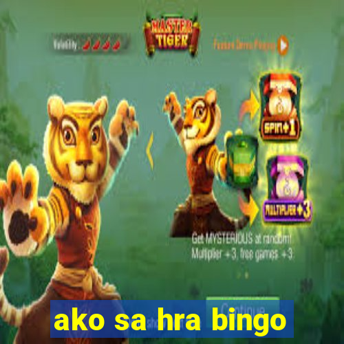 ako sa hra bingo