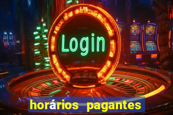 horários pagantes dos slots