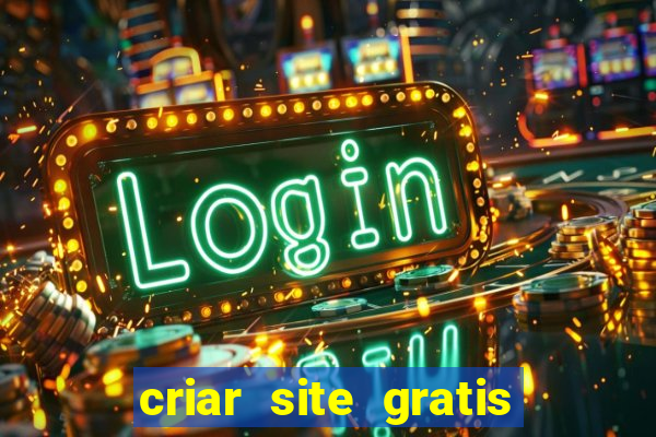 criar site gratis de jogos