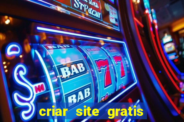 criar site gratis de jogos