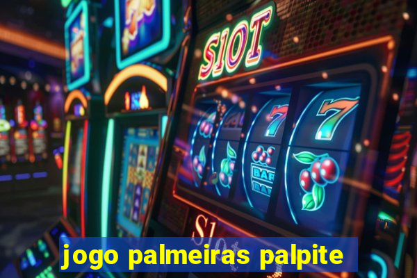 jogo palmeiras palpite