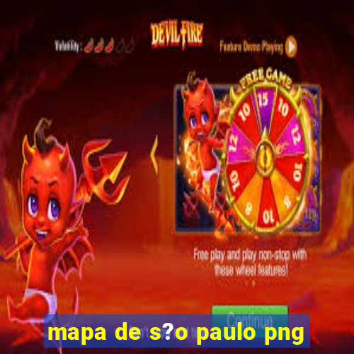 mapa de s?o paulo png