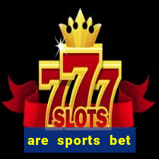 are sports bet winnings taxed