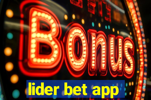 lider bet app