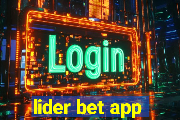 lider bet app