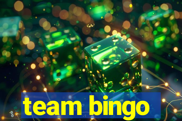 team bingo