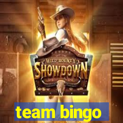 team bingo