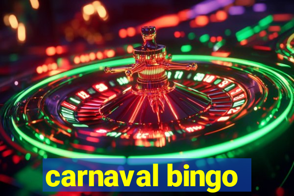 carnaval bingo