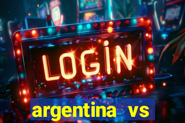 argentina vs colombia onde assistir