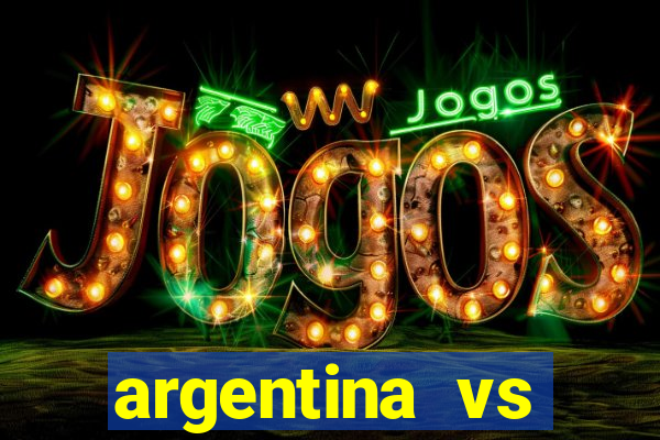 argentina vs colombia onde assistir