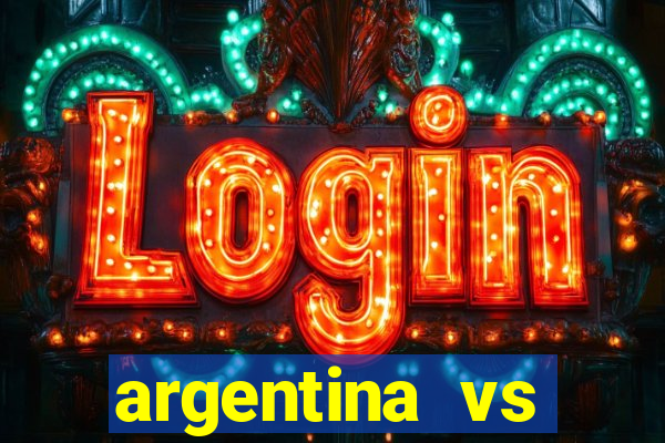 argentina vs colombia onde assistir