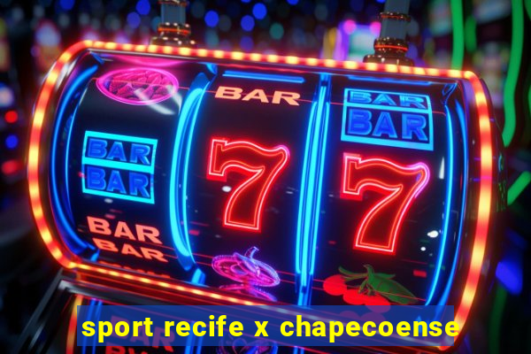 sport recife x chapecoense