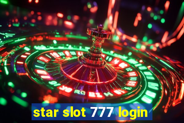 star slot 777 login