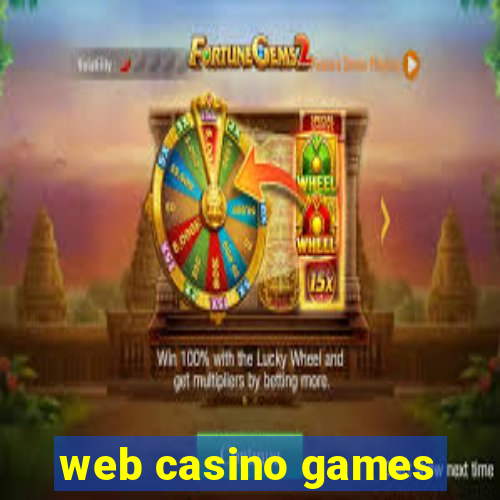 web casino games