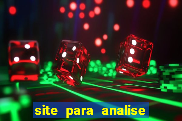 site para analise de jogos de futebol