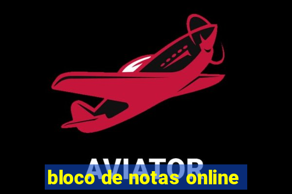 bloco de notas online