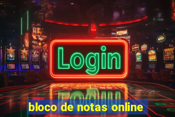 bloco de notas online