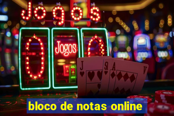 bloco de notas online