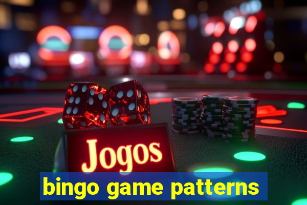 bingo game patterns