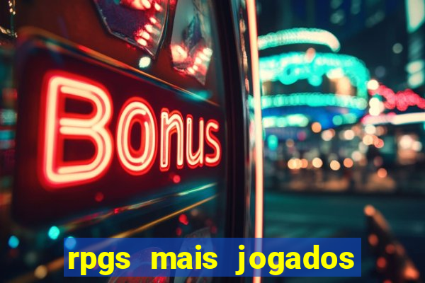 rpgs mais jogados do mundo