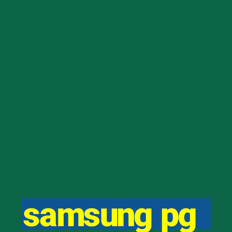 samsung pg