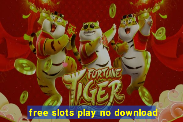 free slots play no download