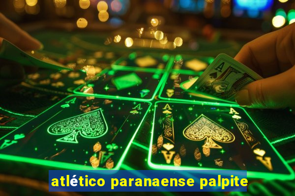 atlético paranaense palpite