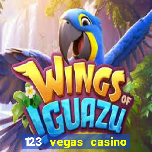 123 vegas casino login page