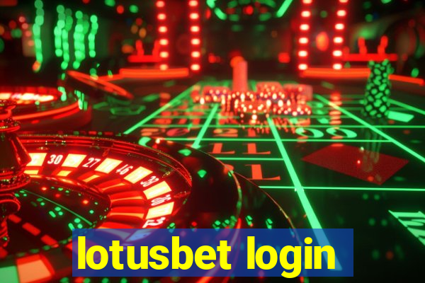 lotusbet login