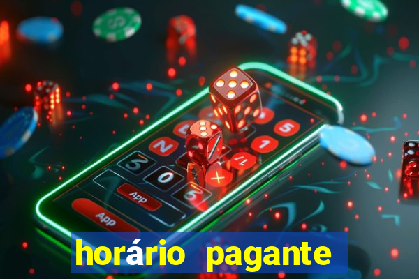 horário pagante fortune tiger